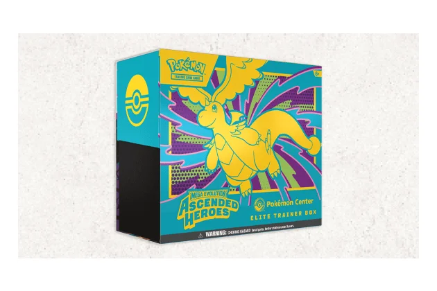 Ascended Heroes Pokémon Center Elite Trainer Box